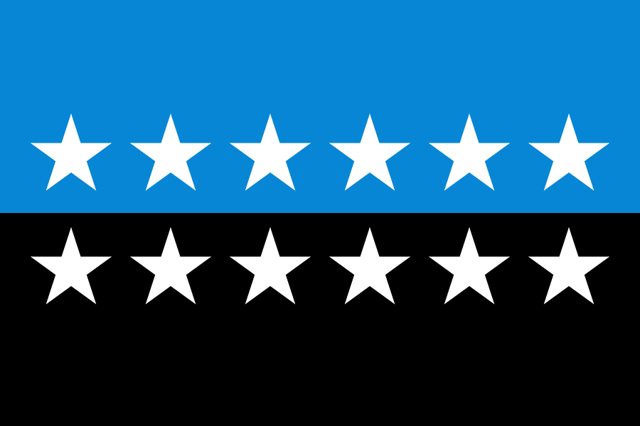 drapeau-ceca Drapeau de la communauté européenne du charbon et de l'acier